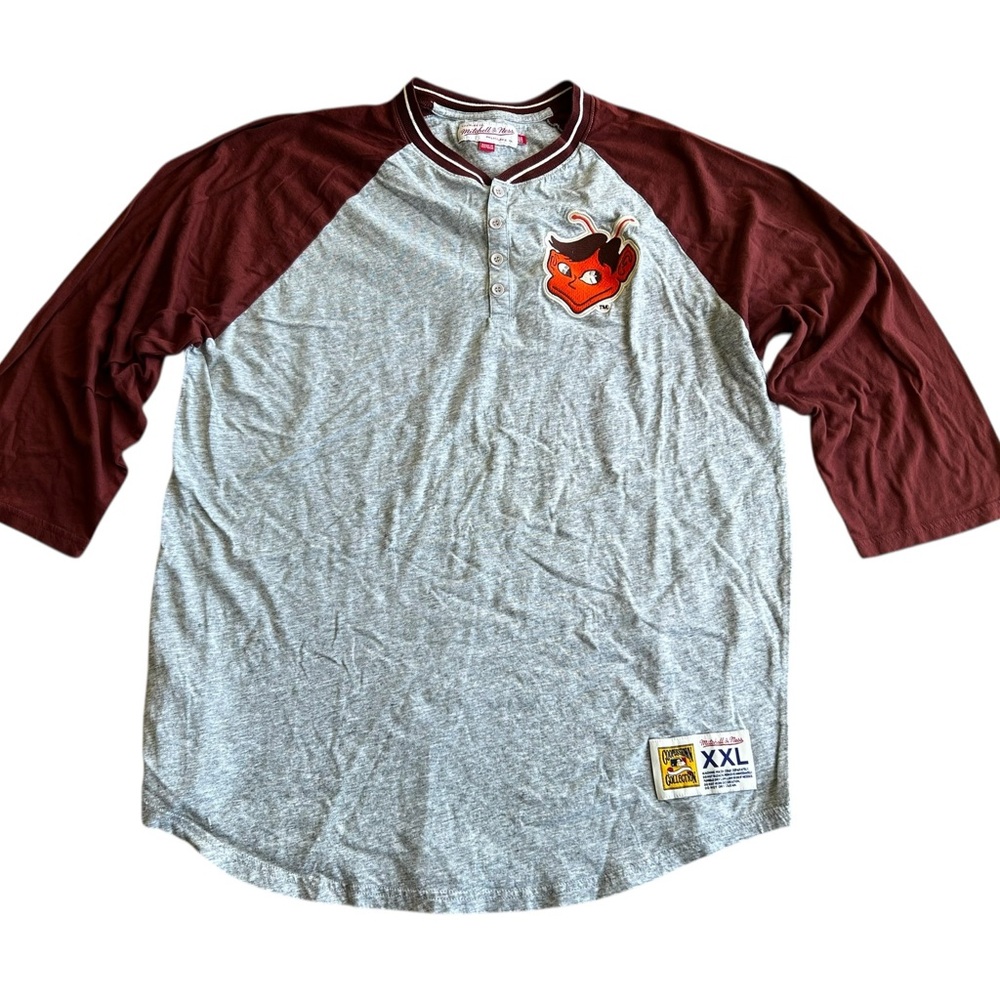 Retro Mitchell & Ness MLB 1953 St. Louis Browns Cooperstown Collect Shirt XXL